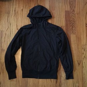 Nike black windbreaker